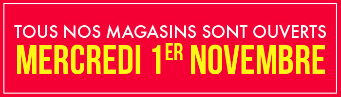 ouverture 1 novembre